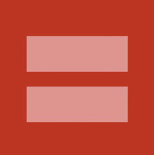 휴먼라이츠캠페인(HRC)이 동성애 지지를 위해 제안했는 소셜미디어 로고